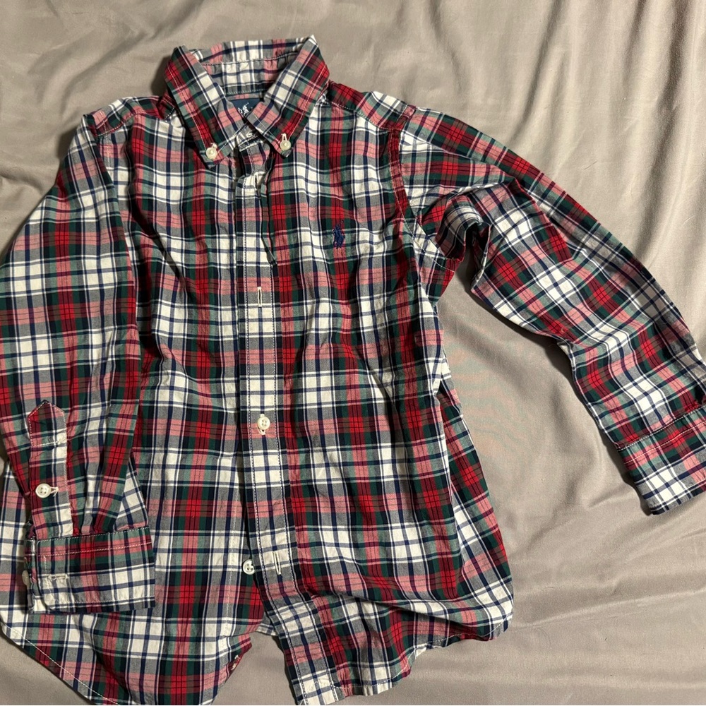 Ralph Lauren Multicolor Plaid Shirt
